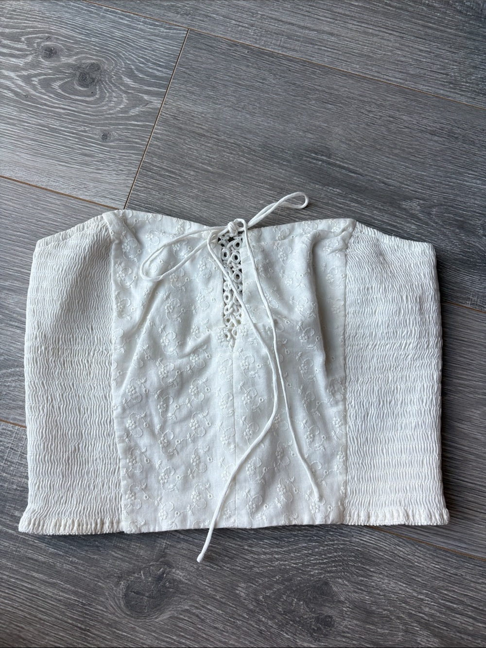 Reformation Strapless Hendrix Top